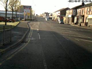 Manchester Road cycle lane